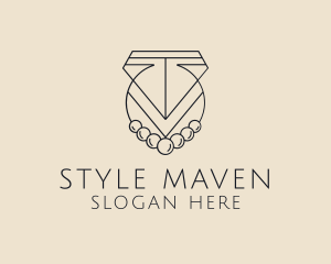 Diamond Jewelry Accessory logo design