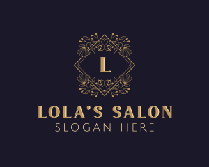 Luxury Beauty Salon logo design