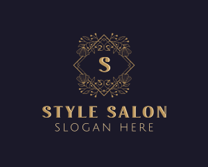 Luxury Beauty Salon logo design