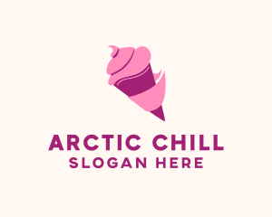 Ice Cream Dessert logo design