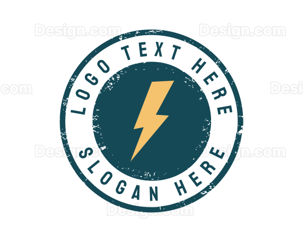 Lightning Flash Power Logo