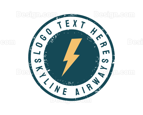 Lightning Flash Power Logo