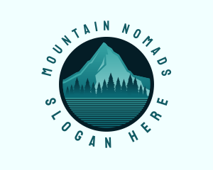 Mountain Peak Adventure logo design