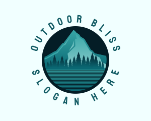 Mountain Peak Adventure logo design