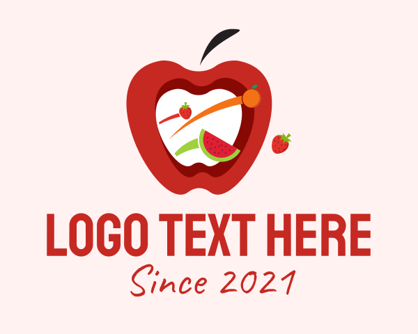 Fruit Shop logo example 1