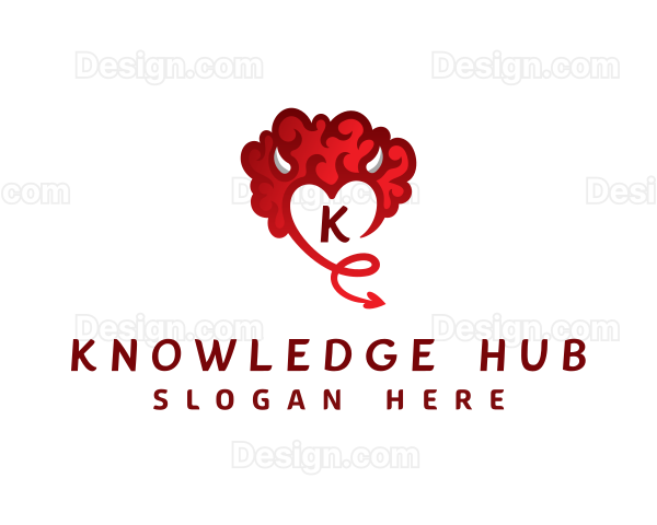 Heart Devil Kinky Logo