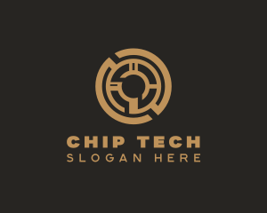 Digital Tech Cryptocurrency logo design