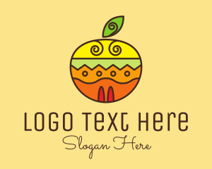 Colorful Tropical Fruit  logo