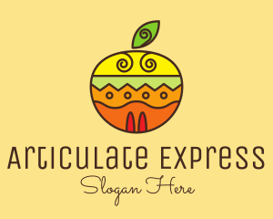 Colorful Tropical Fruit  logo design