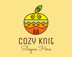 Colorful Tropical Fruit  logo design