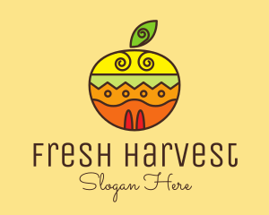 Colorful Tropical Fruit  logo