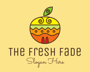 Colorful Tropical Fruit  logo design