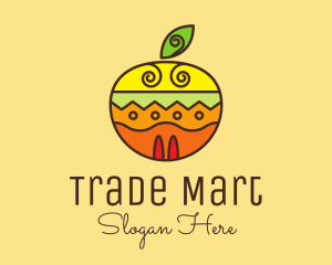 Colorful Tropical Fruit  logo design