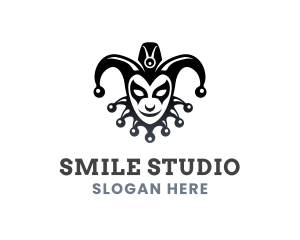 Circus Clown Jester logo