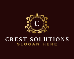 Premium Decorative Crest logo design