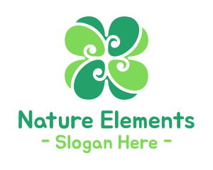 Nature Leaf Garden logo design