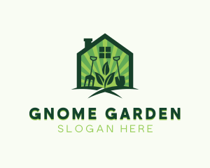 House Gardener Landscaping  logo design