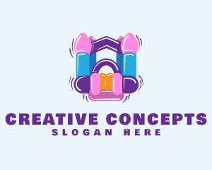 Inflatable Theme Park logo design