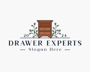 Drawer Cabinet Display Furniture logo design