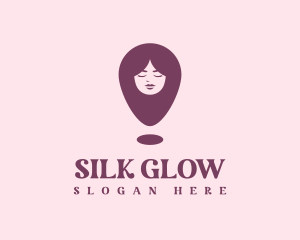 Female Hairdresser Location logo