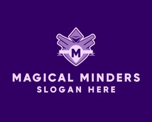 Medieval Wizard Magic logo design