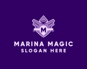 Medieval Wizard Magic logo design