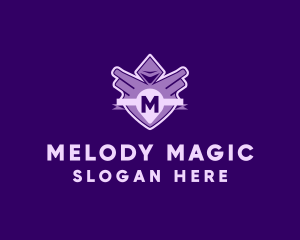 Medieval Wizard Magic logo design