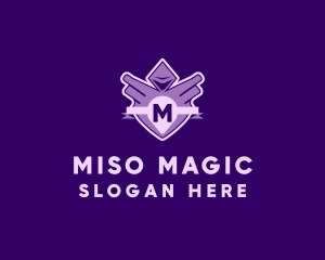 Medieval Wizard Magic logo design