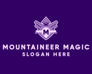 Medieval Wizard Magic logo design