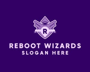 Medieval Wizard Magic logo design