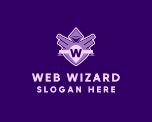 Medieval Wizard Magic logo design