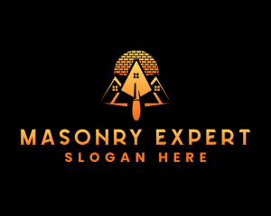 Masonry Builder Construction logo design