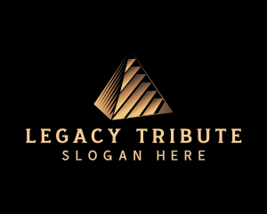 Luxury Corporate Pyramid  Logo