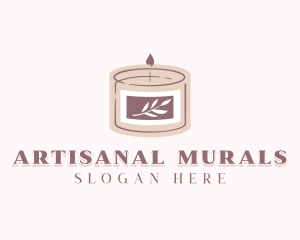 Scented Candle Souvenir logo design