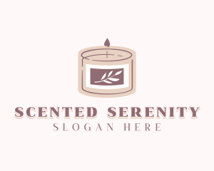 Scented Candle Souvenir logo design