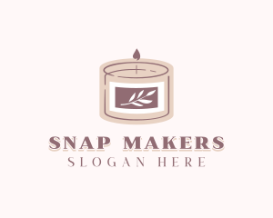 Scented Candle Souvenir logo design