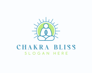Meditation Yoga Chakra logo