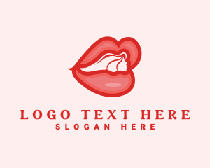 Sexy Woman Lips logo