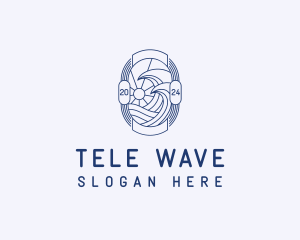 Wave Ocean Coast logo design