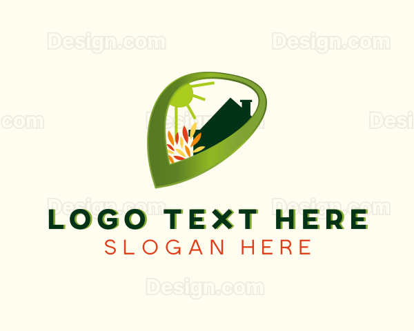 House Landscape Gardener Logo