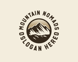 Mountain Adventure Exploration logo design