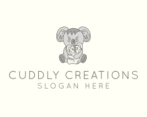 Plushie Koala Daycare logo