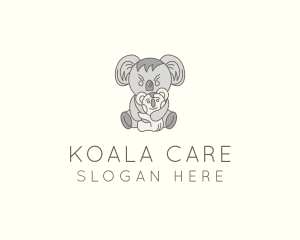 Plushie Koala Daycare logo