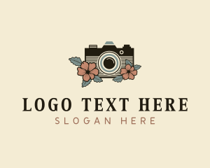 Floral Camera Photographer logo