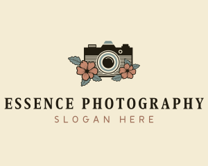 Floral Camera Photographer logo