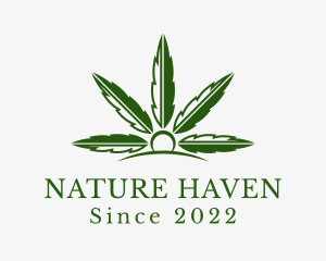 Natural Marijuana Plantation logo design