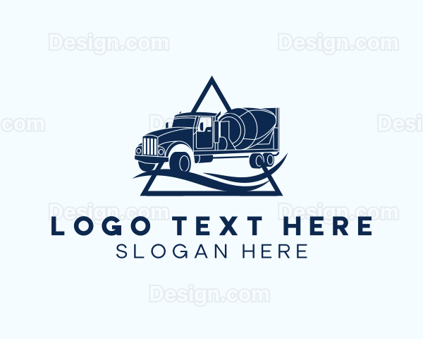 Industrial Cement Mixer Logo