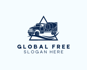 Industrial Cement Mixer logo design