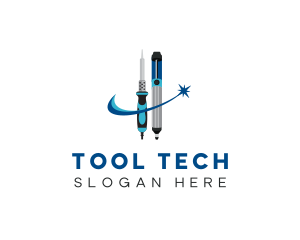 Electric Soldering Tools logo design