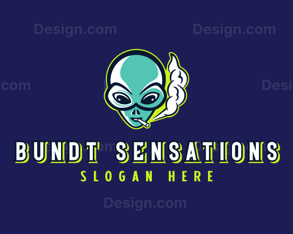 Alien Smoking Vape Logo